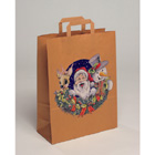 250 Trendbag® Papier-Tragetaschen Topcraft 320 x 140 x 420 Santa Claus