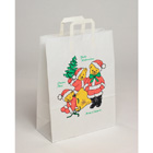 40 Trendbag® Papier-Tragetaschen Topcraft 320 x 140 x 420 Weihnachtsbärchen