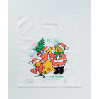 500 Trendbag® Poly(PE)-Tragetaschen 400 x 100 x 450 Weihnachtsbärchen