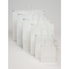 50 Classicbag® Papier-Tragetaschen Toptwist 190 x 80 x 210 weiß