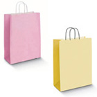 40 Classicbag® Papier-Tragetaschen Toptwist 190 x 80 x 210 Color light
