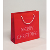 5 TOPLINE exclusive Papier-Tragetaschen 350 x 120 x 350 + 60 Merry Christmas