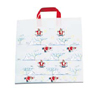 40 Trendbag® PE-Schlaufen-Tragetaschen 450 x 420 + 50 Weihnachtsmann auf Eis