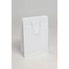 10 TOPLINE exclusive Papier-Tragetaschen 250 x 100 x 360 + 50 weiß