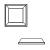 VE 3M™ SJ 5705 Bumpon™ selbstklebende Elastikpuffer 6,1 mm x 31,75 mm schwarz