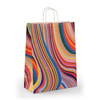 150 Trendbag® Papier-Tragetaschen Toptwist 320 x 140 x 420 Seventies