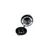 3M™ 7384 Ausatemventilgehäuse schwarz für ausgelaufene Silikonhalbmasken 7002S / 7003S