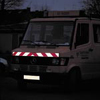 3M™ 3840 Kfz-Warnmarkierung rot/weiß Typ 2 reflektierend 282 mm x 45,7 m rechtsweisend