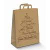 250 Trendbag® Papier-Tragetaschen Topcraft 320 x 140 x 420 Weihnachtsbaum